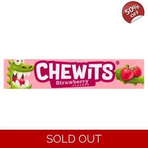 Chewits Strawberry Flavour Chews - 30g Stick Pack
